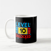 Level 10 Unlocks 10. Geburtstag Videospiel B Kaffeetasse (Links)