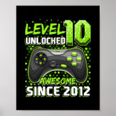 Level 10 Unlocks Phantastisch 2012 Videospiel 10. Poster (Vorne)