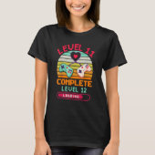 Level 11 Complete Video Games  11th Wedding Annive T-Shirt (Vorderseite)