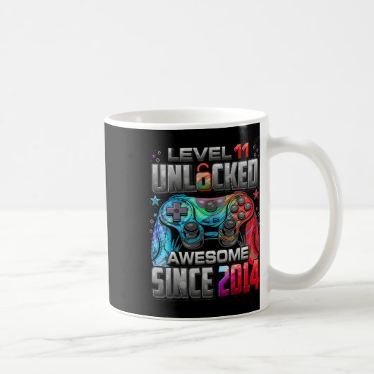Level 11 freigeschaltet Awesome seit 2014 11. Gebu Kaffeetasse (Rechts)
