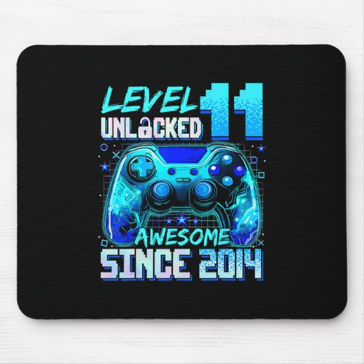 Level 11 freigeschaltet Awesome seit 2014 11. Gebu Mousepad (Vorne)