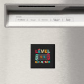Level 11 freigeschaltet Gaming-Geburtstag Jungen 1 Magnet (In Situ (Geschirrspüler))