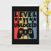 Level 11 Freigeschaltet Karte (Gelbe Blume)