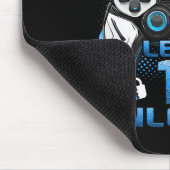 Level 11 freigeschaltet Videospieler 11. Geburtsta Mousepad (Ecke)