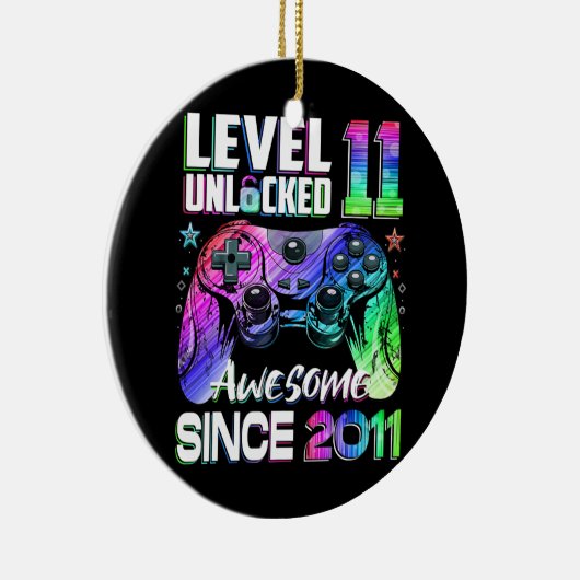 Level 11 Unlock Phantastisch 2011 Videospiel 11. Keramik Ornament (Rechts)