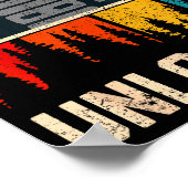 Level 11 Unlocked Video Game Controller Birthday M Poster (Ecke)