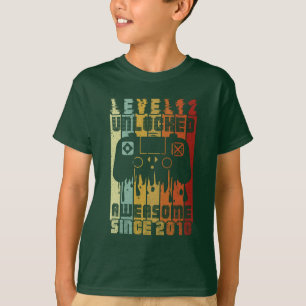  Level 12 Alles Gute zum Geburtstag 2010 T-Shirt 