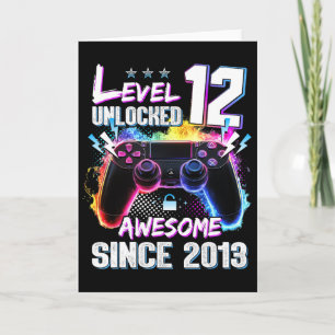 Level 12 freigeschaltet Awesome seit dem 12. Gebur Karte