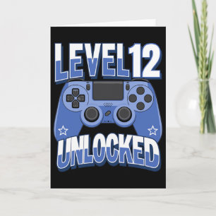 Level 12 freigeschaltet Lustiger Videospieler 12.  Karte