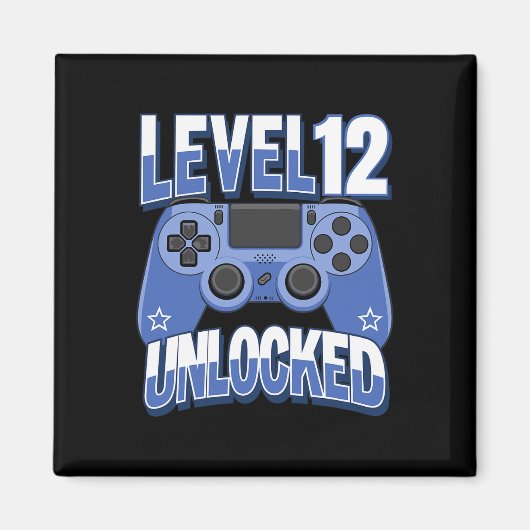 Level 12 freigeschaltet Lustiger Videospieler 12. Magnet (Vorne)