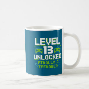 Level 13 freigeschaltet endlich ein Teenager 13. G Kaffeetasse