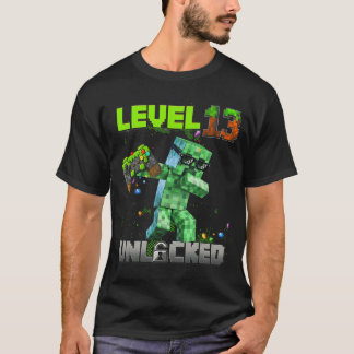 Level 13 freigeschaltet Geburtstagsjunge Piel Game T-Shirt