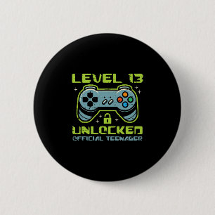 Level 13 freigeschaltet offizieller Teenager 13. G Button