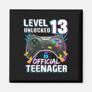 Level 13 freigeschaltet Offizielles Teenager-Video Magnet