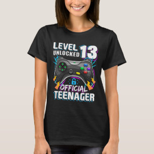 Level 13 freigeschaltet Offizielles Teenager-Video T-Shirt