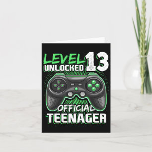 Level 13 Unlocked Offial Teenager Video Game 13t Karte