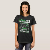 Level 13 Unlocked Offial Teenager Video Game 13t T-Shirt (Vorne ganz)