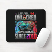 Level 14 freigeschaltet Awesome seit dem 14. Gebur Mousepad (Mit Mouse)