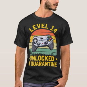 Level 14 Unlock Video Gamer 14. 2006 Geburtstag Q T-Shirt