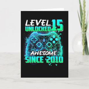 Level 15 freigeschaltet Awesome seit dem 15. Gebur Karte
