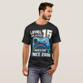 Level 15 Unlock Phantastisch 2006 Videospiel 15. B T-Shirt (Vorne ganz)