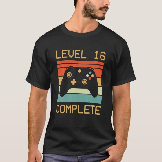 Level 16 Complete Video Gamer - 16. Wedding Anive T-Shirt (Vorderseite)