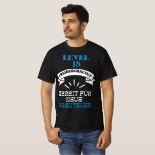 “Level 18 Freigeschaltet:" Happy Birthday T-Shirt