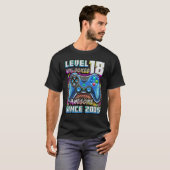 Level 18 Unlocked Awesome 2005 Video Game 18th Bir T-Shirt (Vorne ganz)