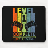 Level 1 Complete Gamer Gift 1 Years Wedding Annive Mousepad (Vorne)