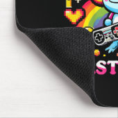 Level 1 First Grade Gamer Axolotl Video Game Ck To Mousepad (Ecke)