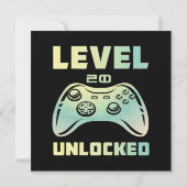 Level 20 freigeschaltet (Rückseite)