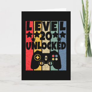 Level 20 Freigeschaltet Karte