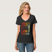 Level 22 Unlocks Videospiel 22 Geburtstag T-Shirt (Vorderseite Vollansicht)