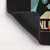 Level 25 freigeschaltete Videospieler 25. Geburtst Mousepad (Ecke)