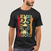 Level 25 Unlock Phantastisch 1998 Videospiel 25. T-Shirt (Vorderseite)