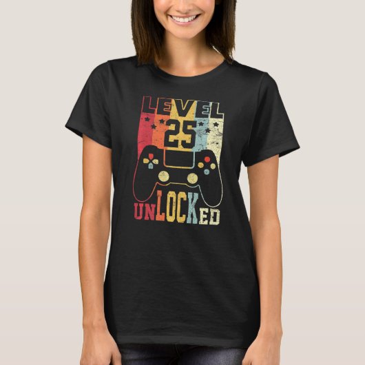 Level 25 Unlocks Shirt Gamer 25. Bir (Vorderseite)