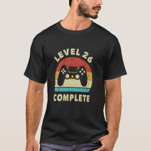 Level 26 Abgeschlossen - 26. Hochzeitstag Für C T-Shirt