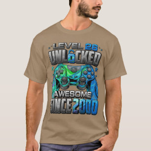Level 26 freigeschaltet Großartig seit 2000 26. Ge T-Shirt