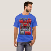Level 26 Unlocked Awesome Since 1999 26th Birthday T-Shirt (Vorne ganz)