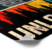 Level 26 Unlocked Video Game Controller Birthday M Poster (Ecke)