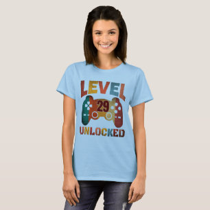 LEVEL 29 FREIGESCHALTETES T-Shirt