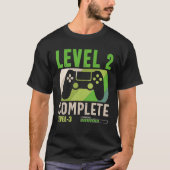 Level 2 Complete Level 3 Loading 2Nd Birthday Vide T-Shirt (Vorderseite)