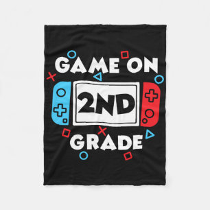 Level 2 freigeschaltet Ck zur Schule Gamer Design Fleecedecke