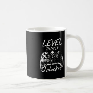 Level 30 freigeschaltetes Shirt 30 Jahre altes Ges Kaffeetasse