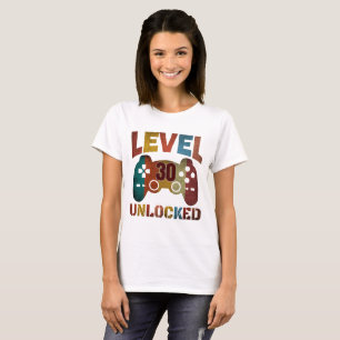 LEVEL 30 FREIGESCHALTETES T-Shirt