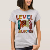 LEVEL 31 FREIGESCHALTET T-Shirt (Vorderseite)