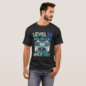 Level 32 Unlocked Awesome Since 1991 32Th Gaming T-Shirt (Vorne ganz)