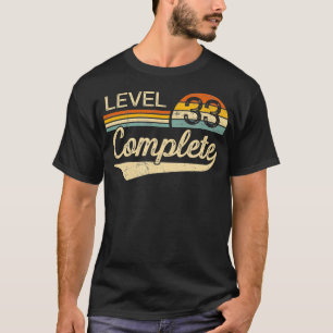 Level 33 Abgeschlossen Vintage 33. Hochzeitstag T-Shirt