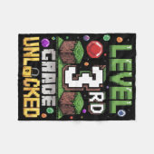Level 3. Klasse freigeschaltetes Videospiel Erster Fleecedecke (Vorderseite (Horizontal))