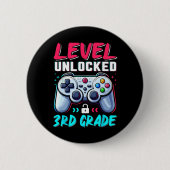 Level 3rd Grade Unlocked Back To School Team Third Button (Vorderseite)